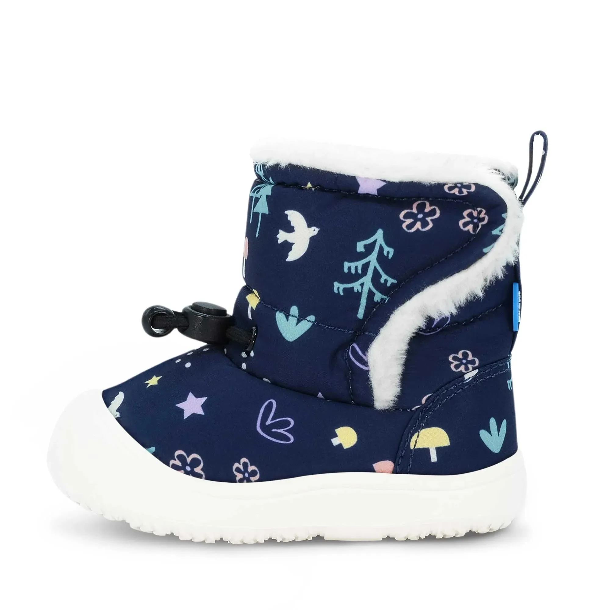 Navy Forest Baby Winter Boots