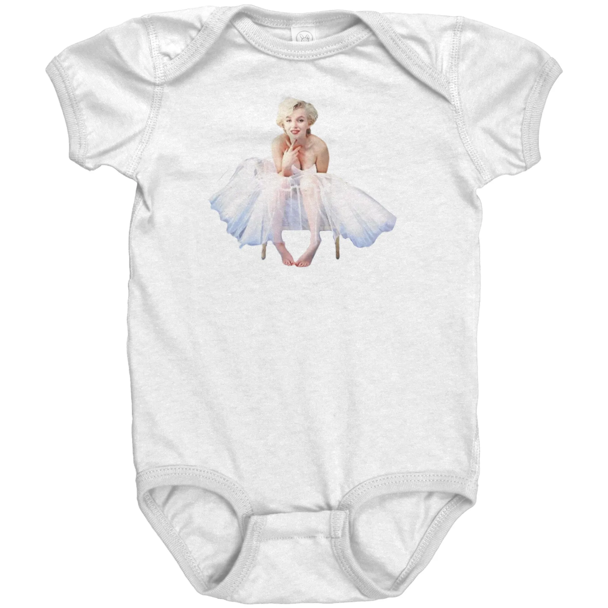 Oh So Cute Marilyn Monroe Baby Onesie