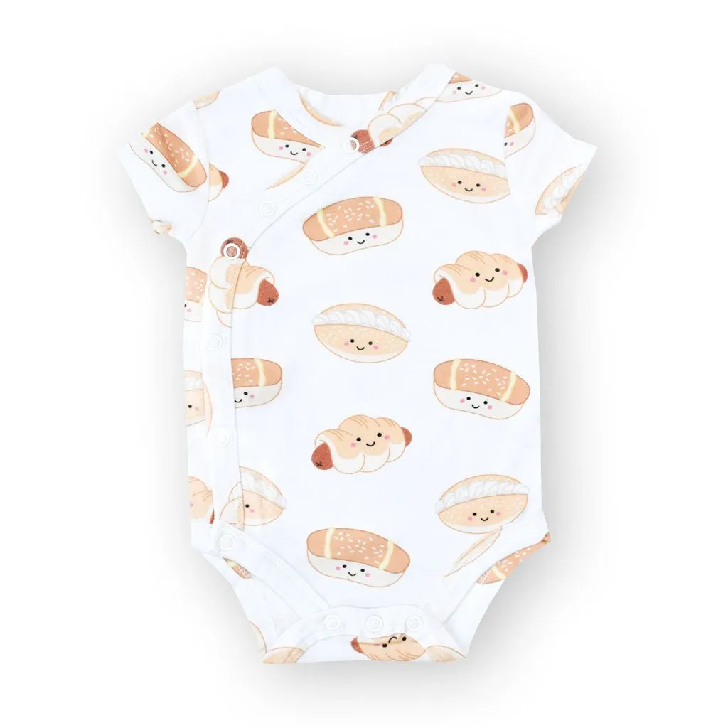 Organic Cotton Baby Onesie - Bakery Buns