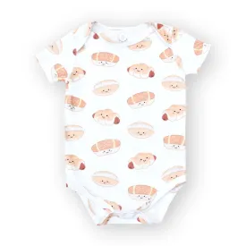 Organic Cotton Baby Onesie - Bakery Buns