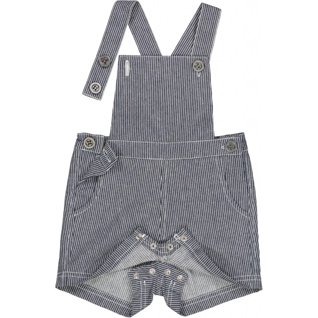 Overall Erik - navy denim stripe