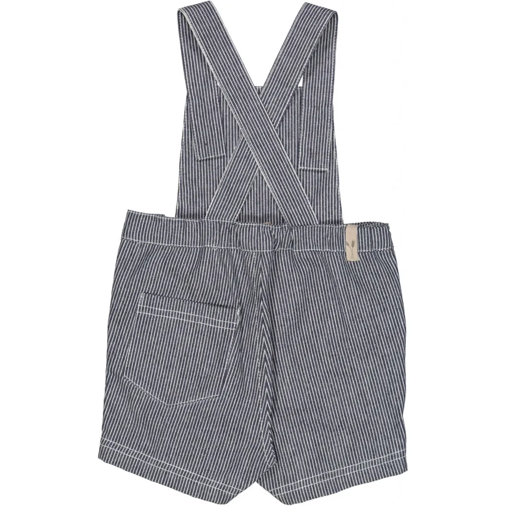 Overall Erik - navy denim stripe