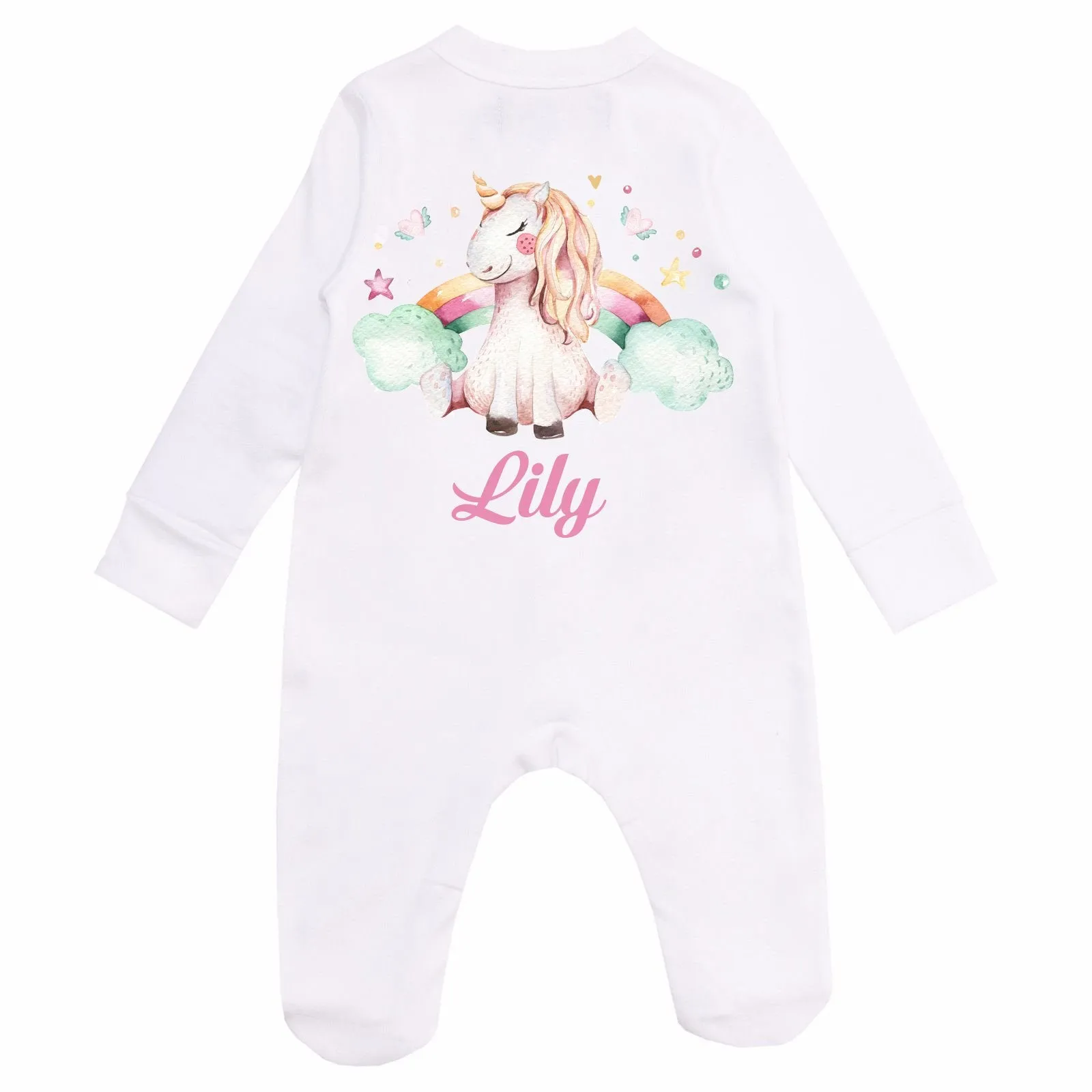 Personalised Baby Coming Home Outfit - Unicorn