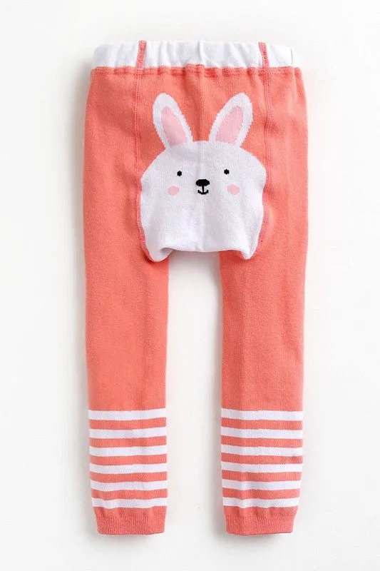 Pink Bunny Baby Leggings