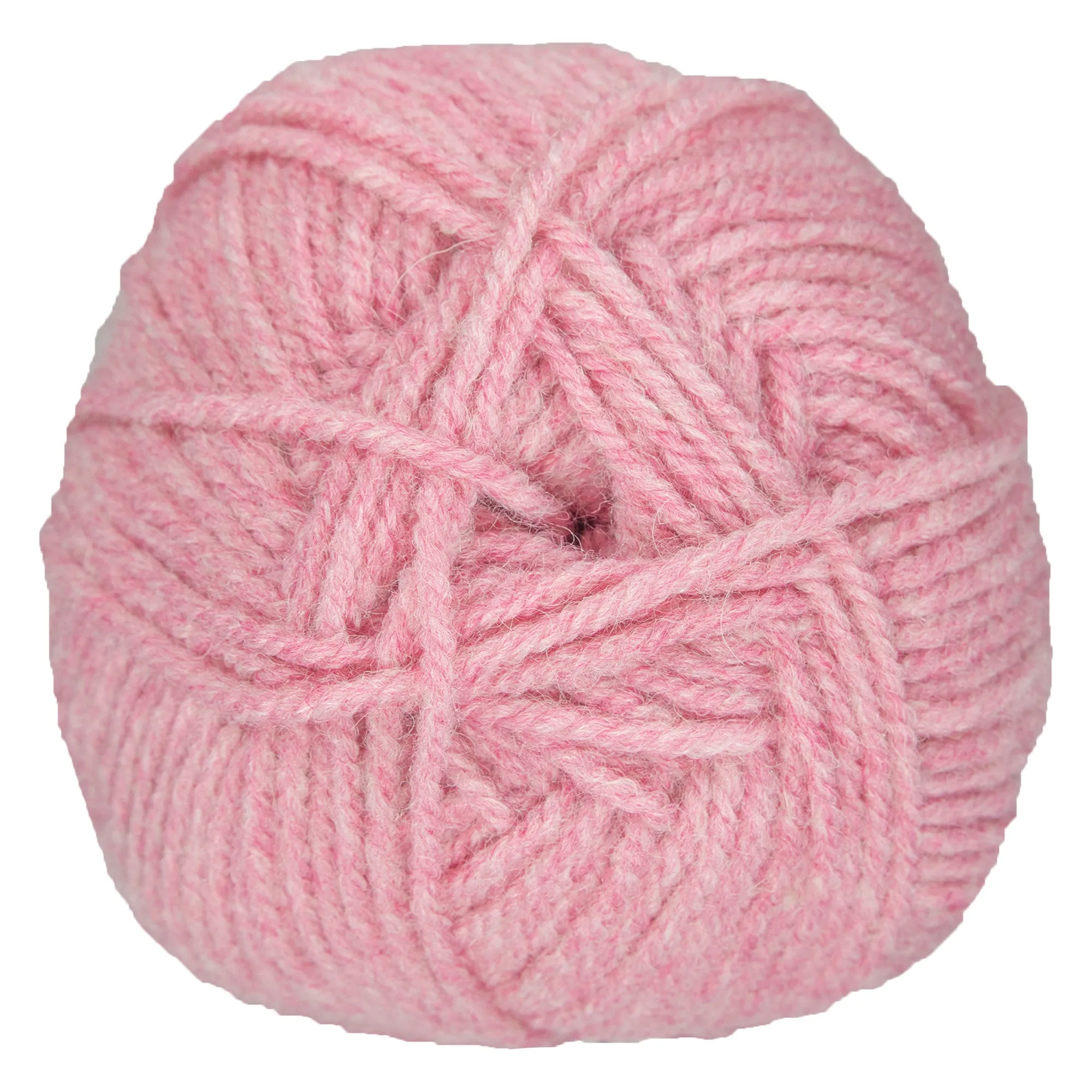 Plymouth Yarn Encore Worsted Yarn - 0241 Pink Heather