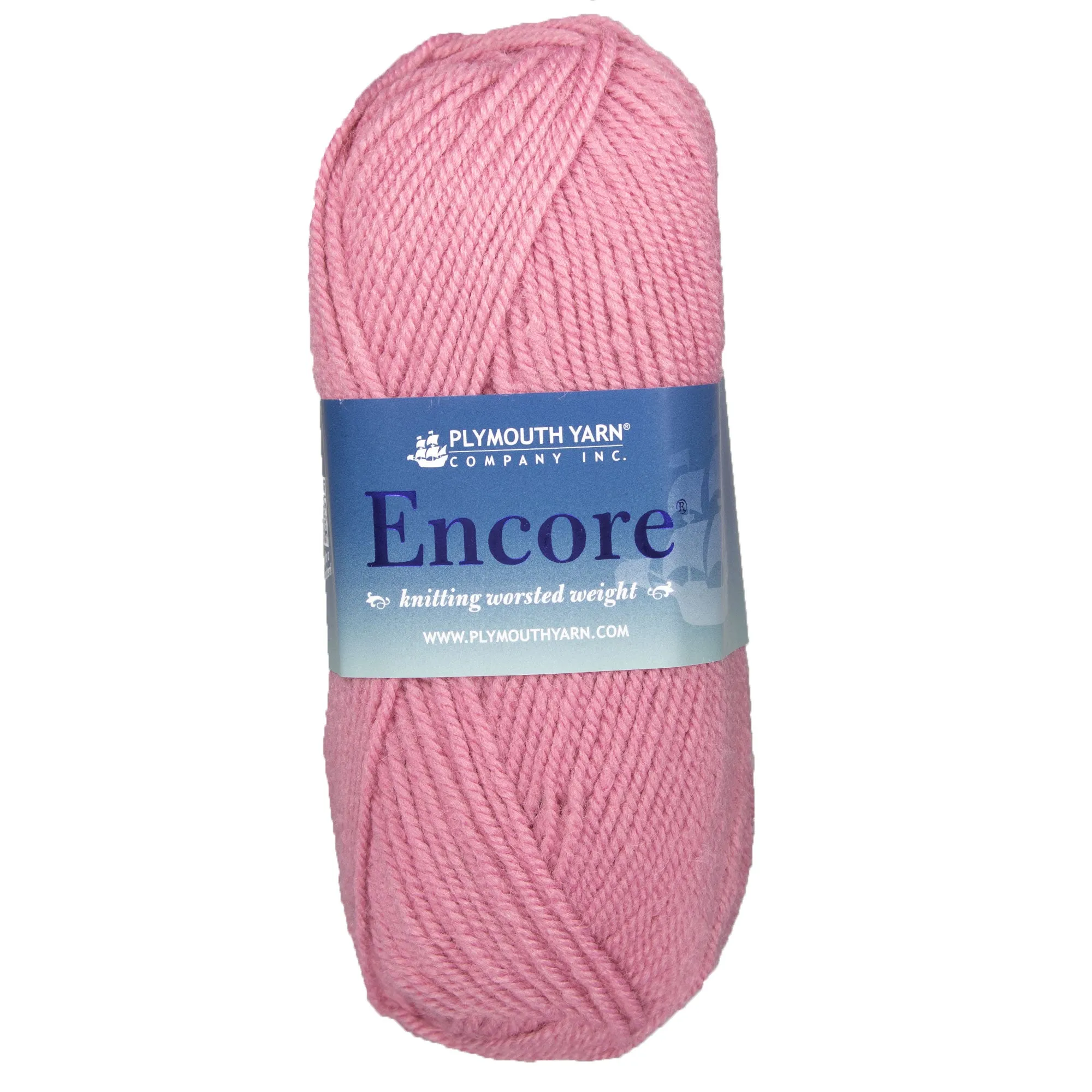 Plymouth Yarn Encore Worsted Yarn - 9408 Rose Bud