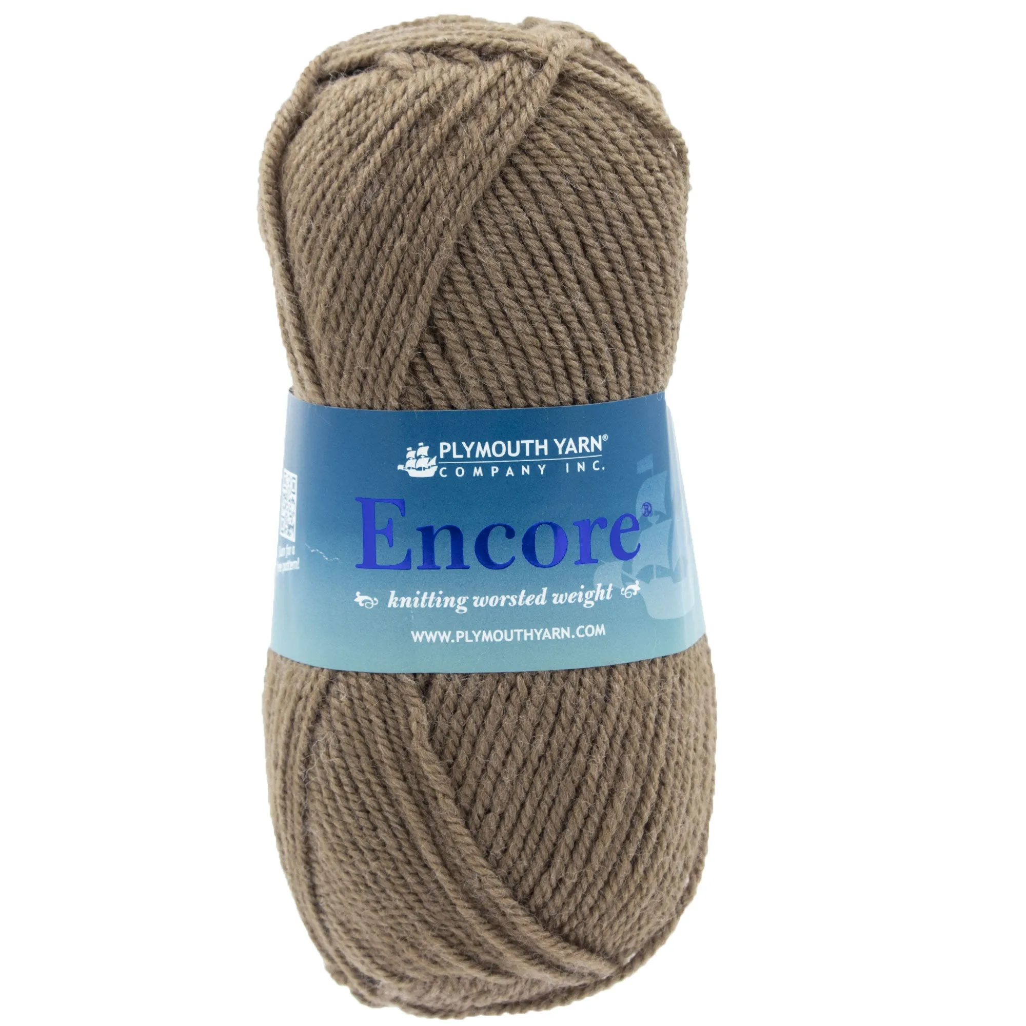 Plymouth Yarn Encore Worsted Yarn - 9861 Espresso