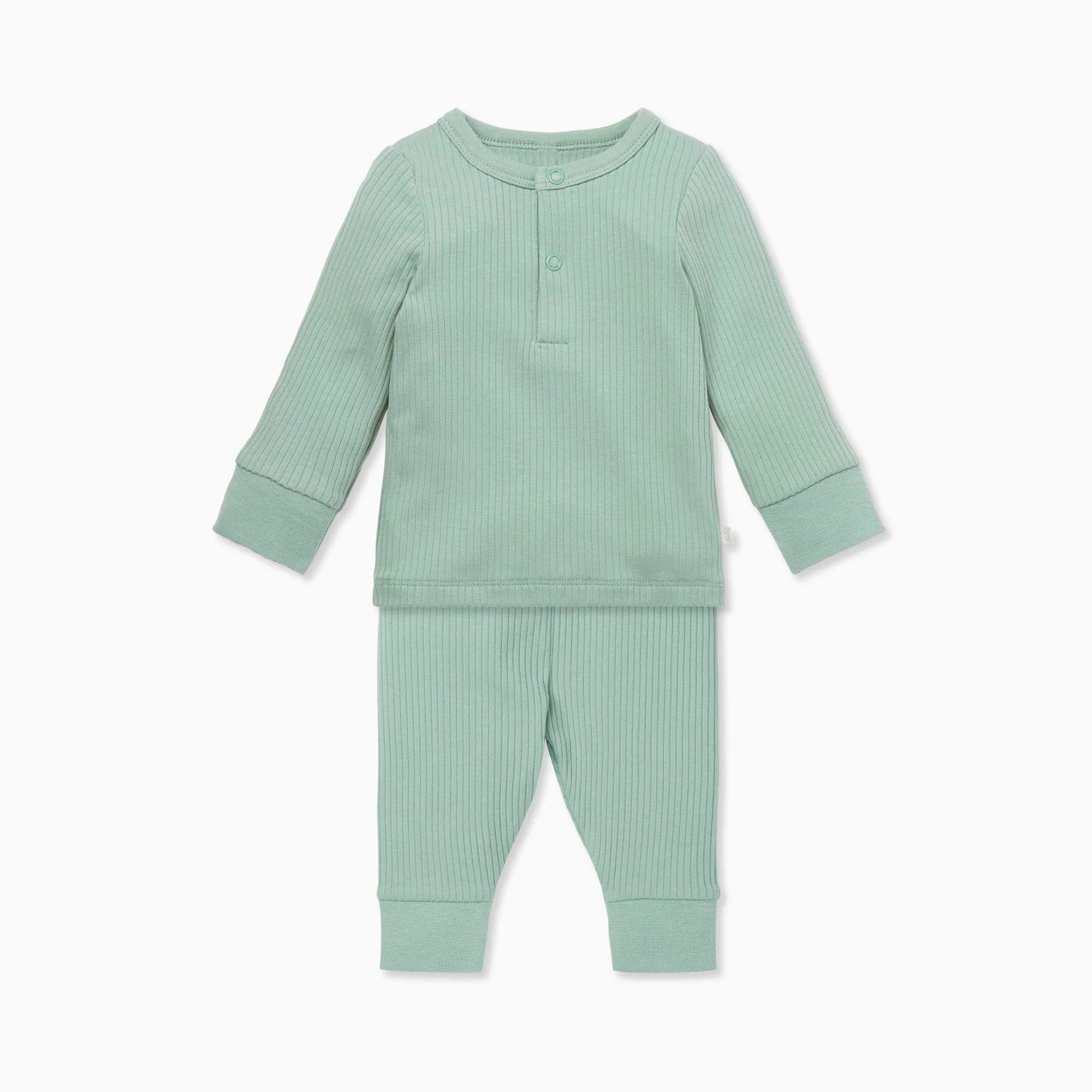 Ribbed Pajama Set