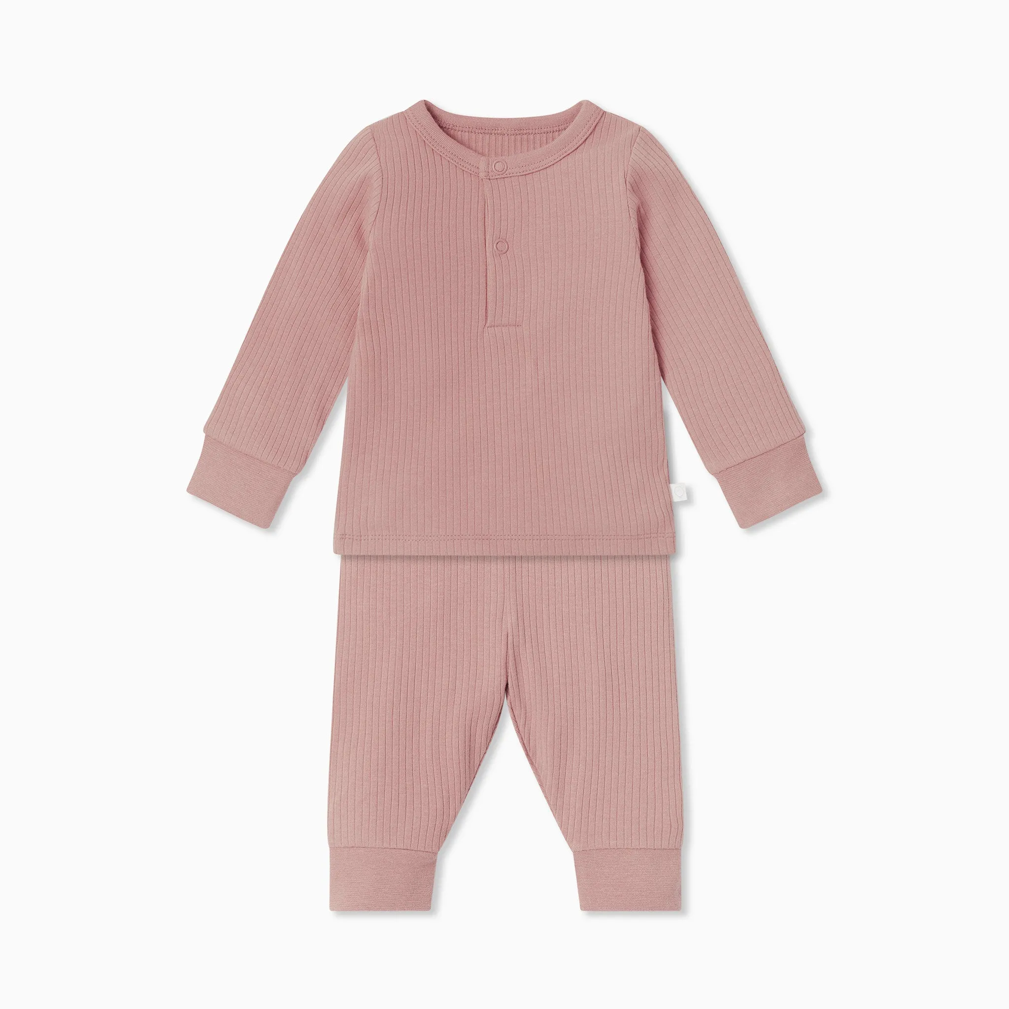 Ribbed Pajama Set