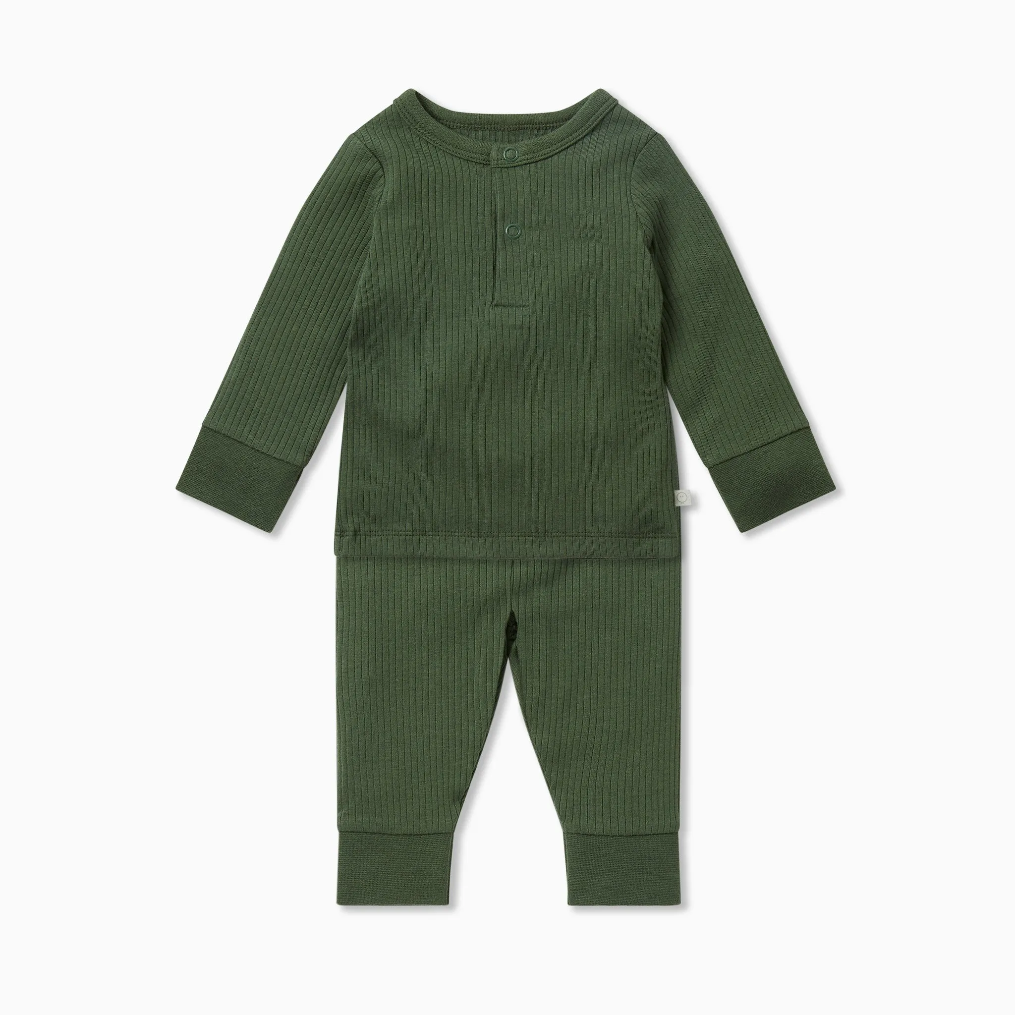 Ribbed Pajama Set