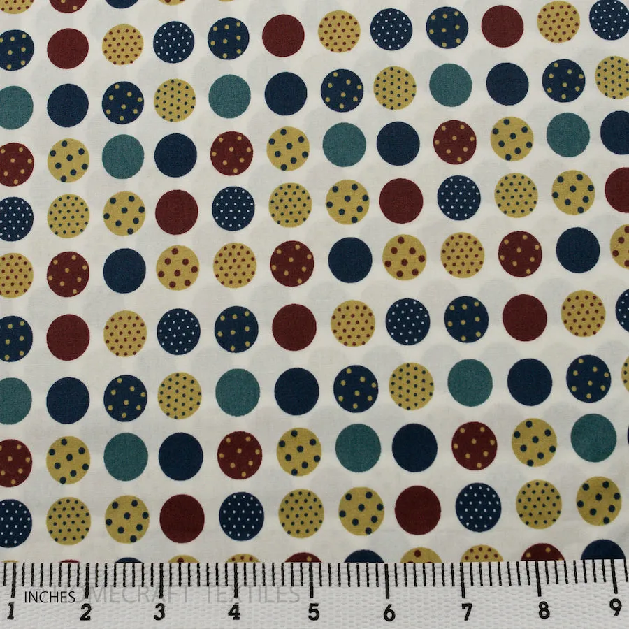 Rich Polka Spots Cotton Print