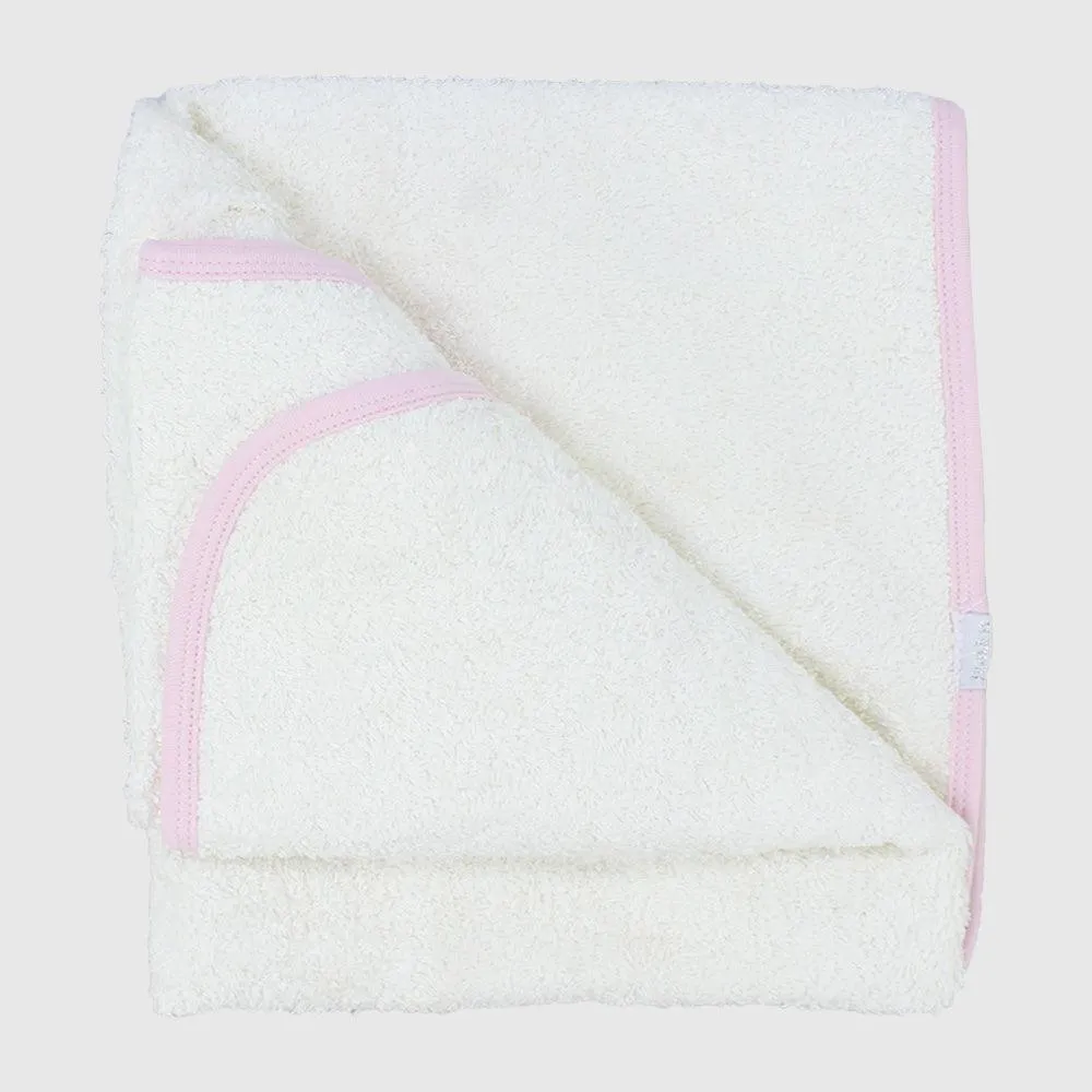 Rose/Butterfly Baby Hooded Towel