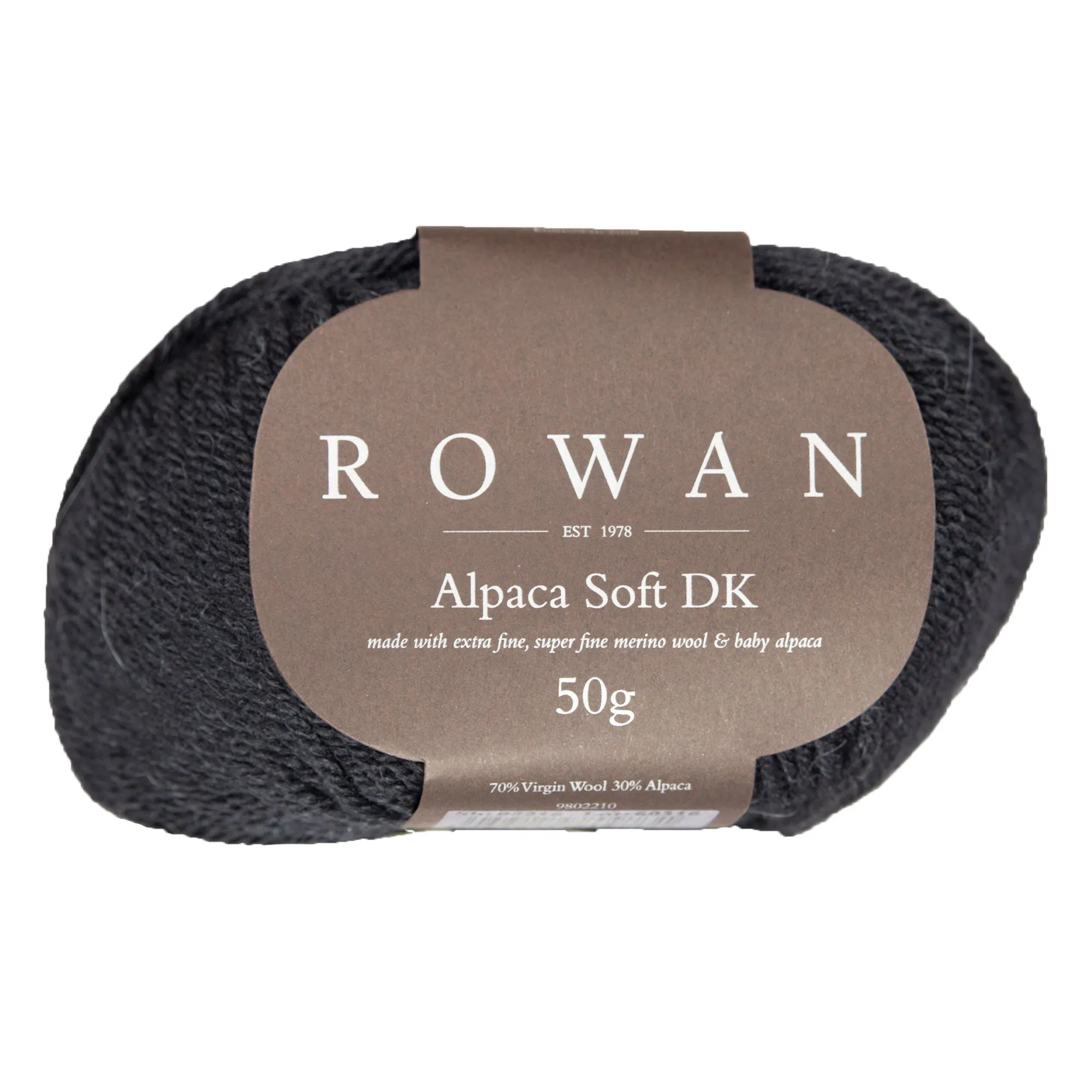 Rowan Alpaca Soft DK Yarn - 216 Simply Black