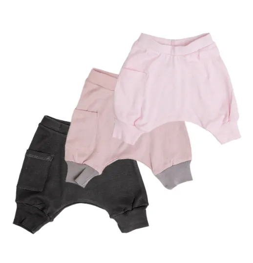 Set of 3 Baby Harem Shorts - 3 pairs