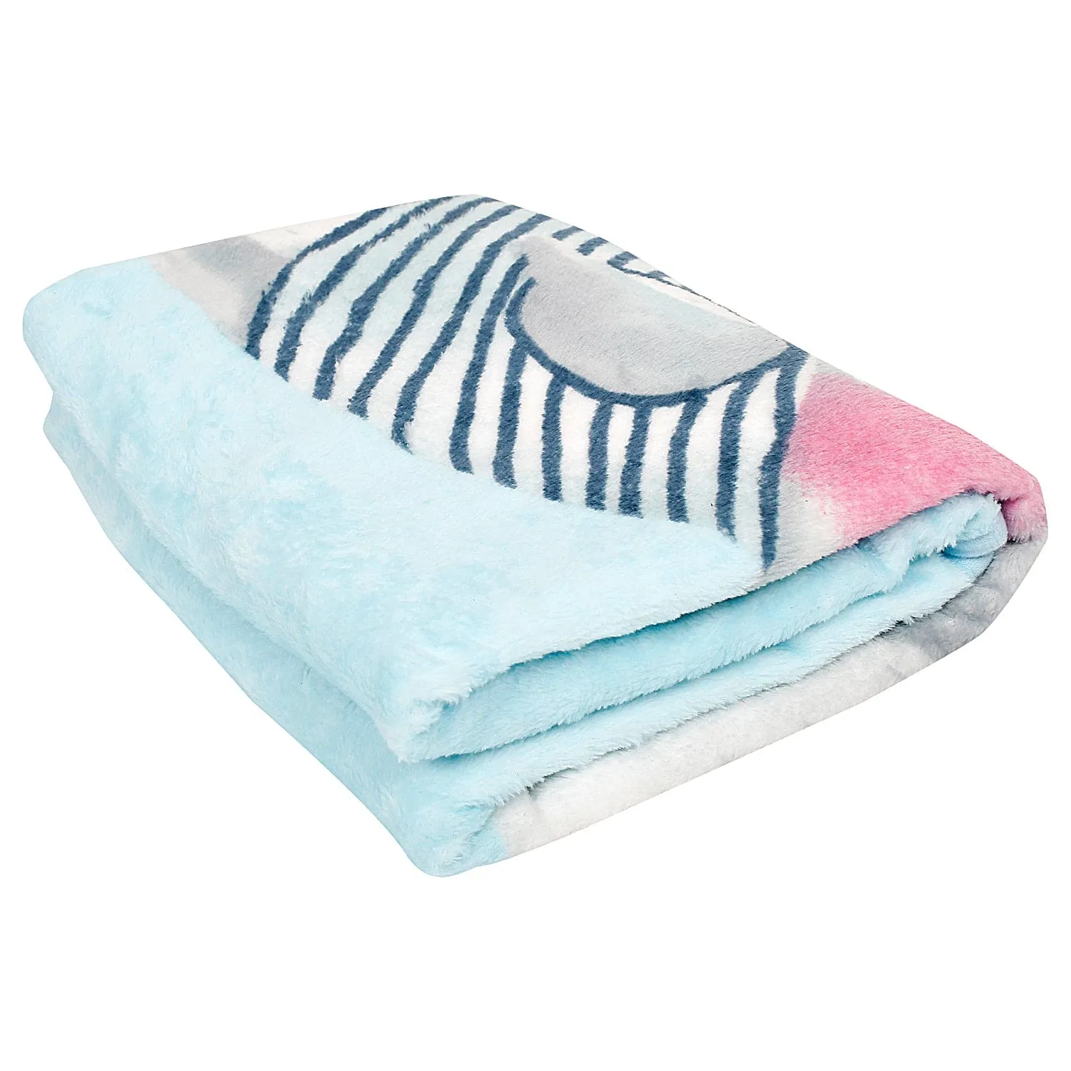 Shark Friend Blue One Ply Blanket