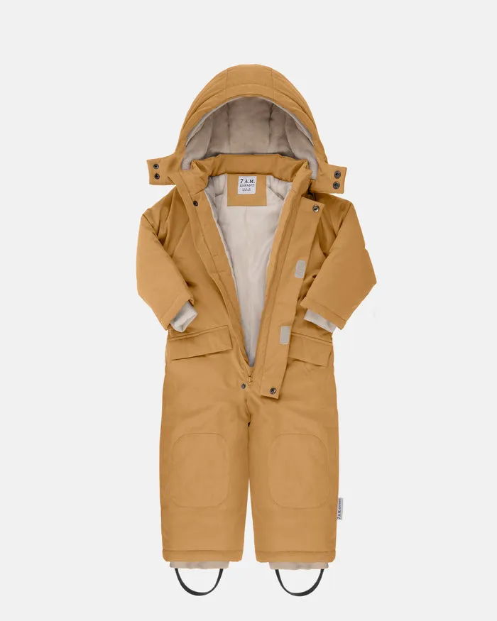 Snowsuit Grand (2T-3T) - Benji - Cognac