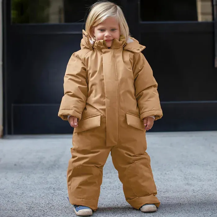 Snowsuit Grand (2T-3T) - Benji - Cognac