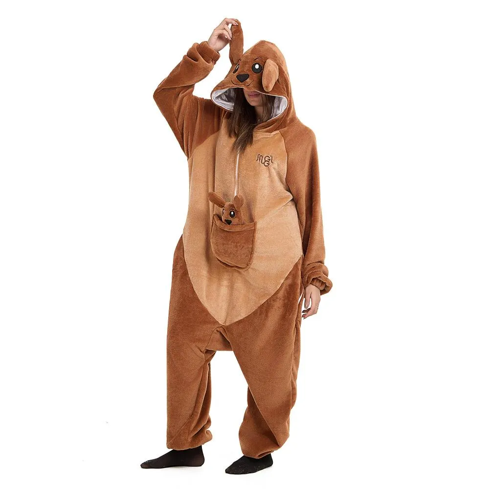 Snuggs Blanket Animal Onesie kangaroo