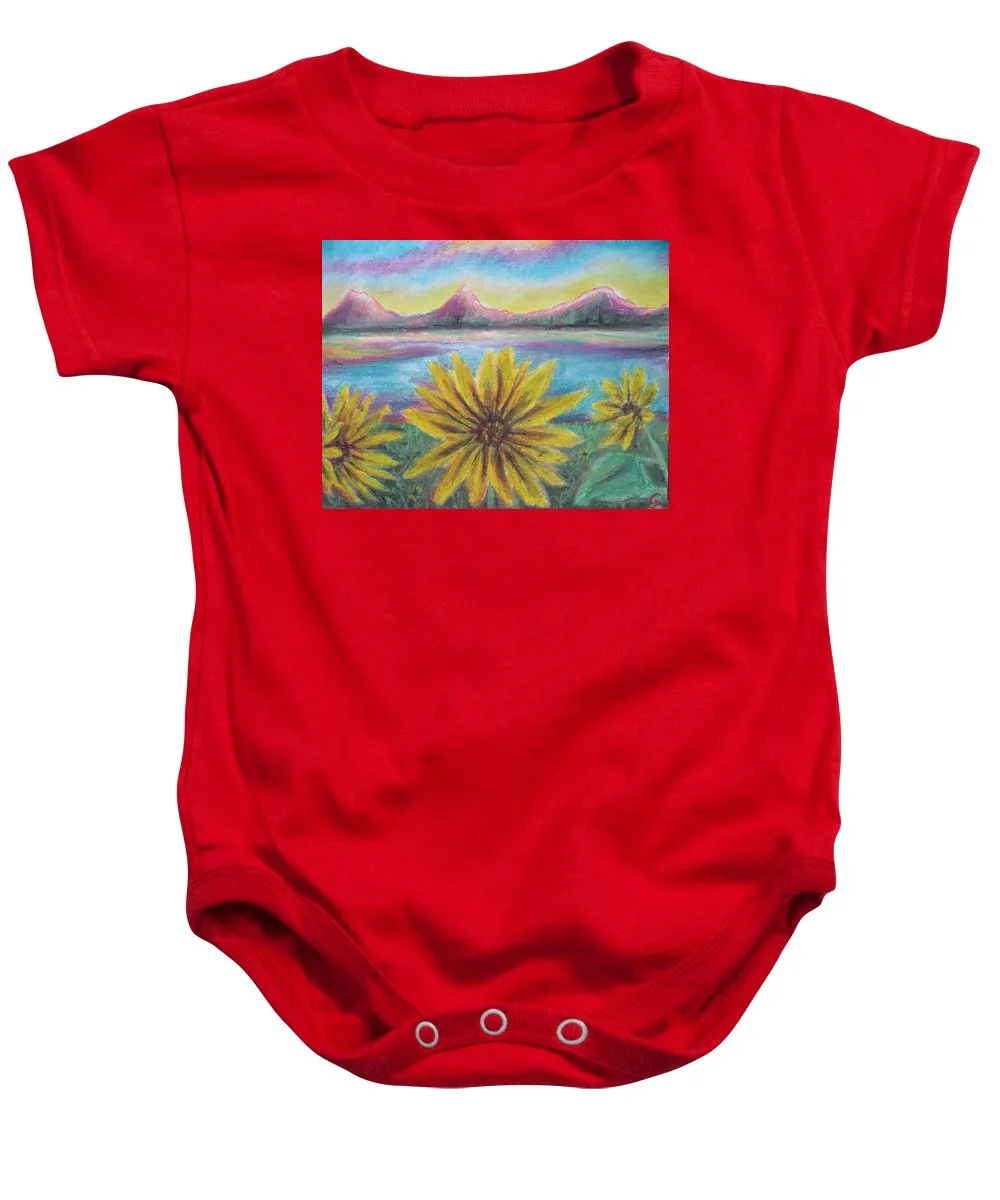 Sunflower Set - Baby Onesie