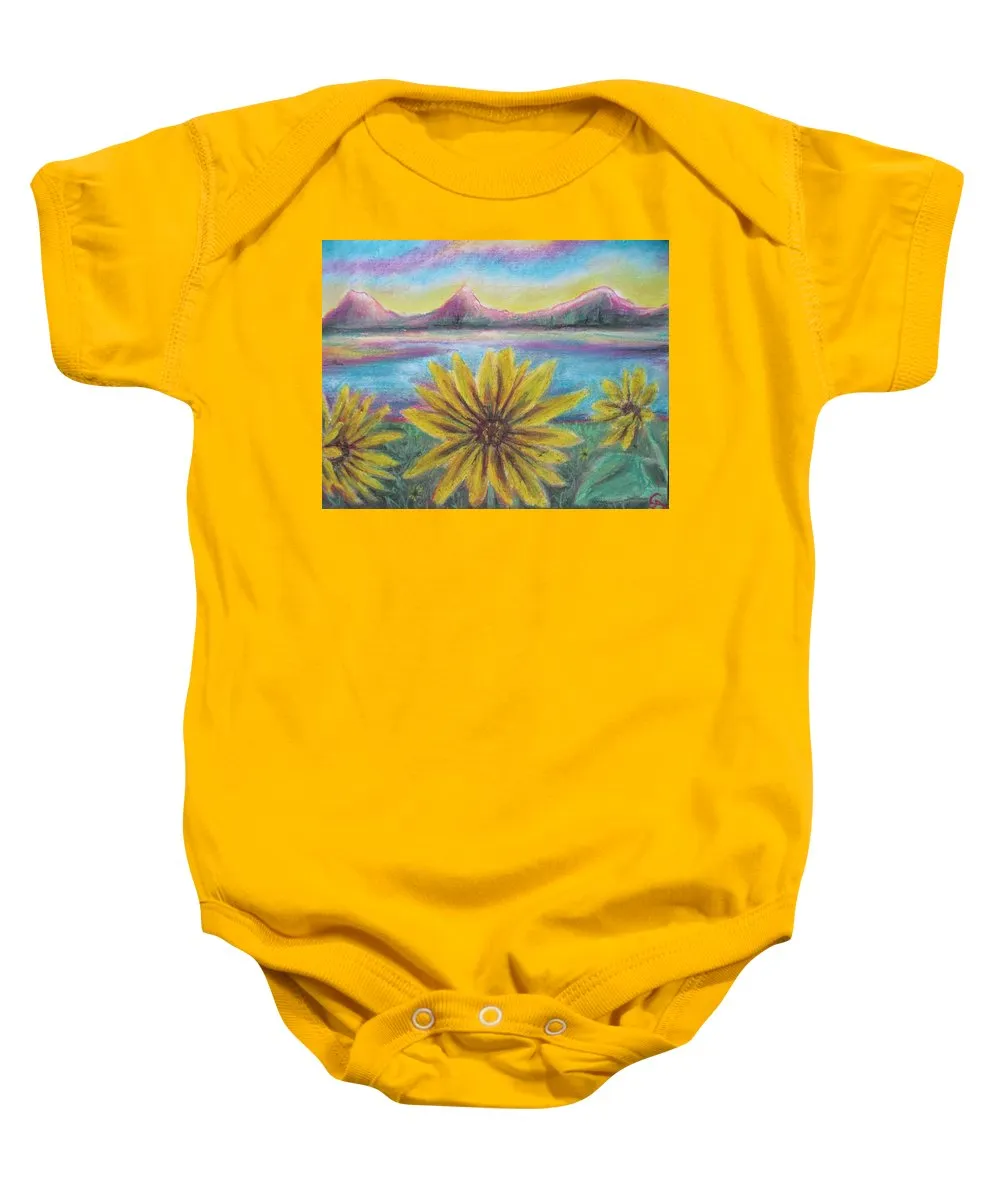 Sunflower Set - Baby Onesie