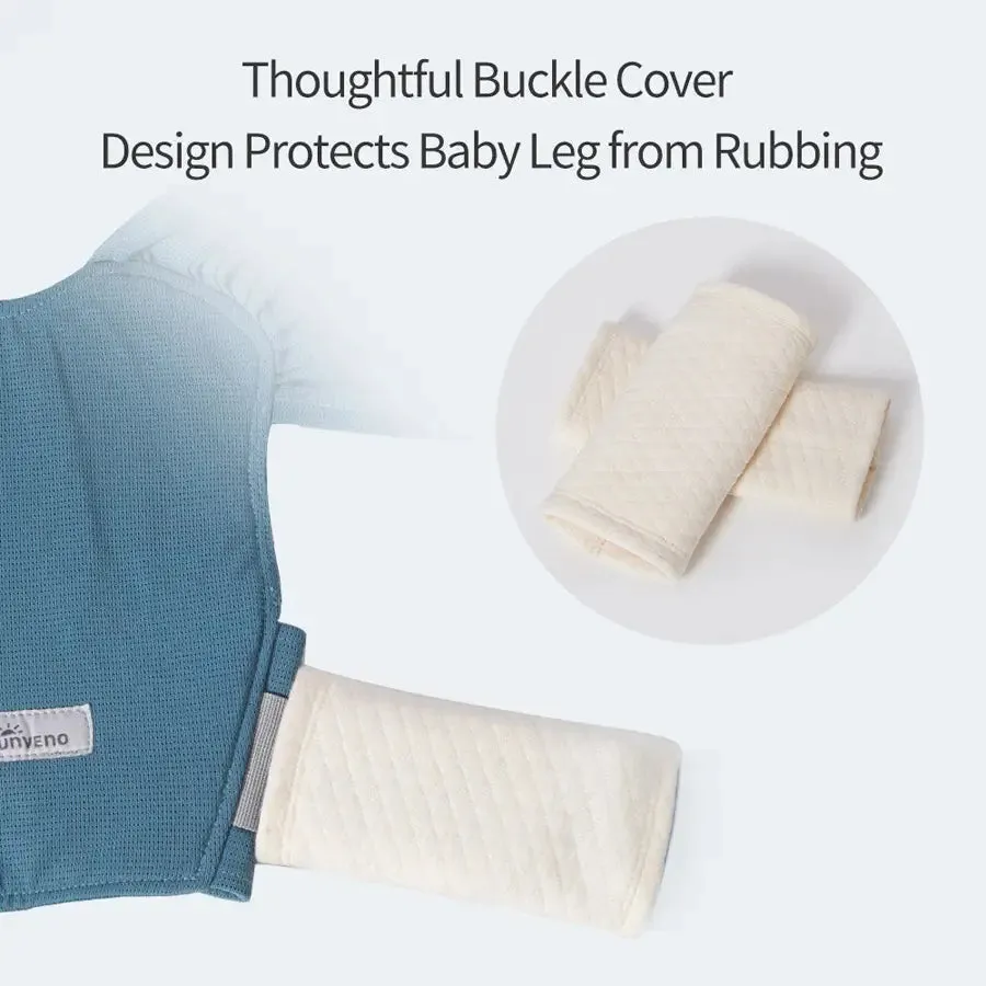 Sunveno Adjustable Baby Wrap Carrier Sling (Blue)