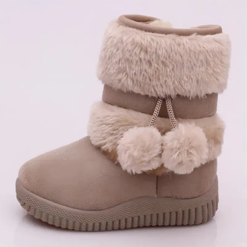 Winter Fashion Snow Boots For Girls