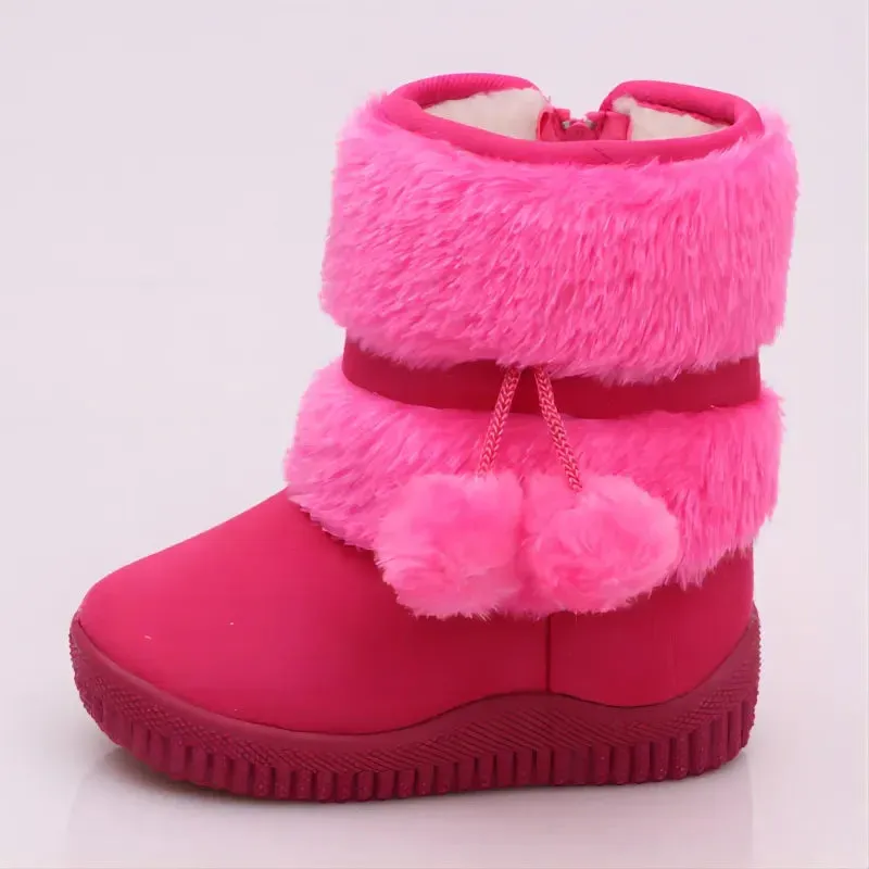 Winter Fashion Snow Boots For Girls