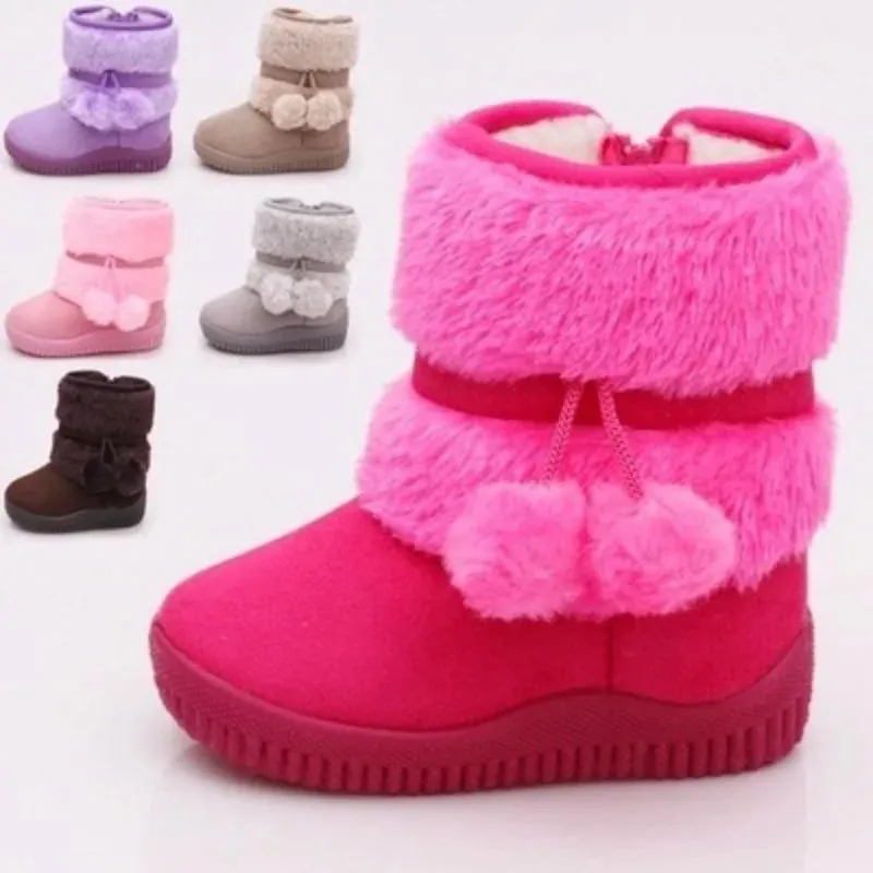 Winter Fashion Snow Boots For Girls