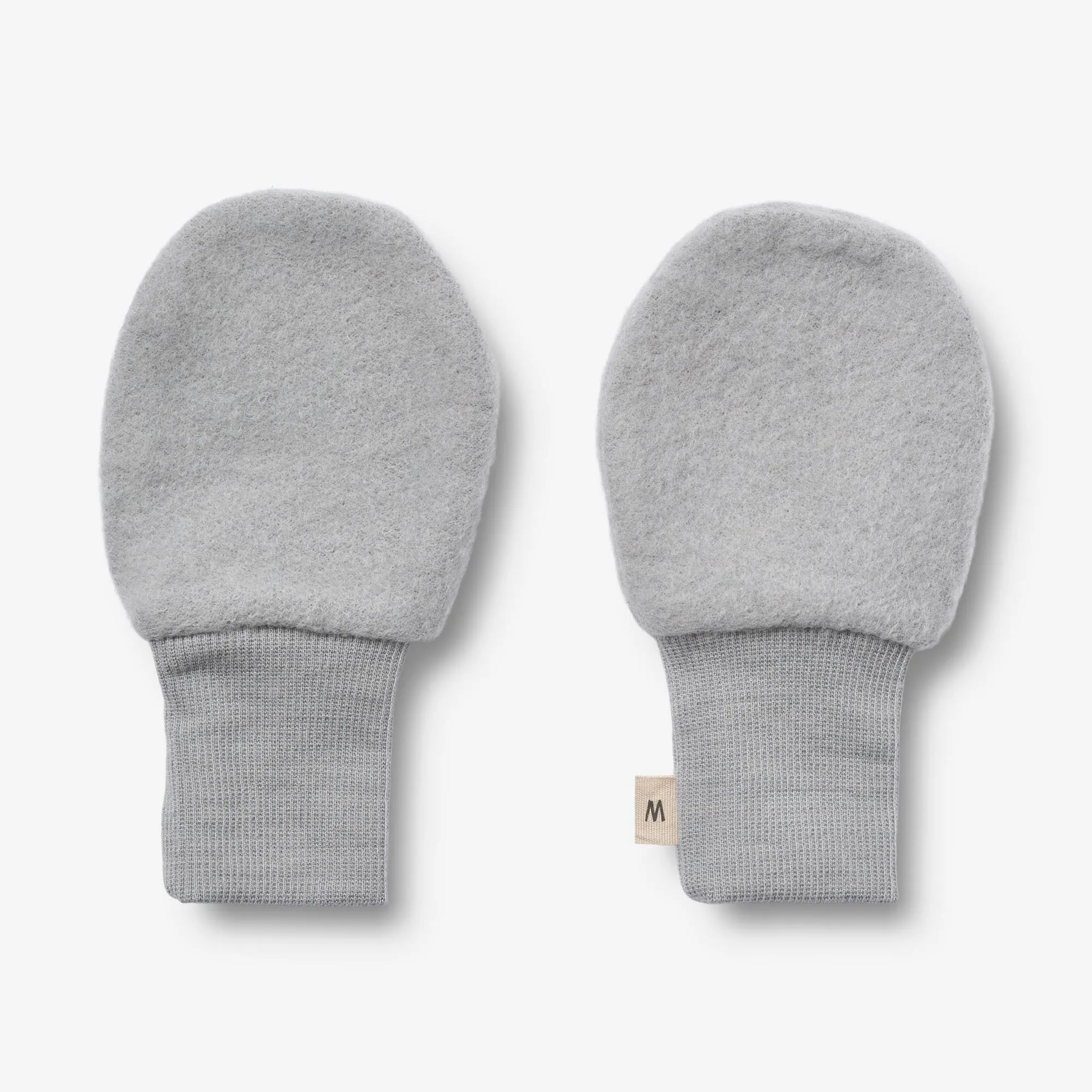 Wool Fleece Mittens | Baby - winter sky